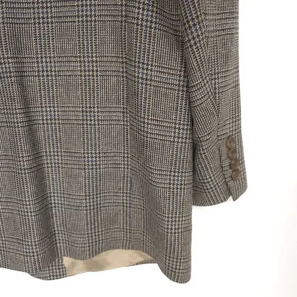 Vintage POLO UNIVERSITY RALPH LAUREN Sport Coat Blazer 43T SILK WOOL Canada - Picture 11 of 15